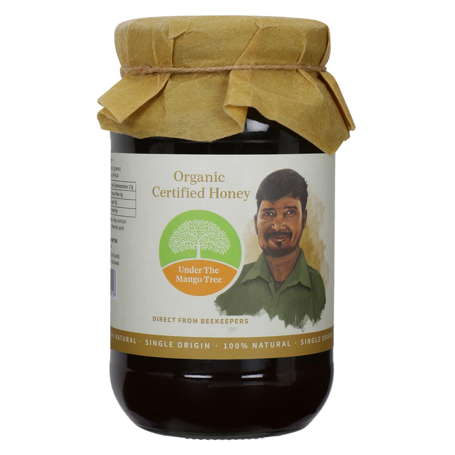  UTMT Under the Mango Tree Certified Organic Honey, 500g