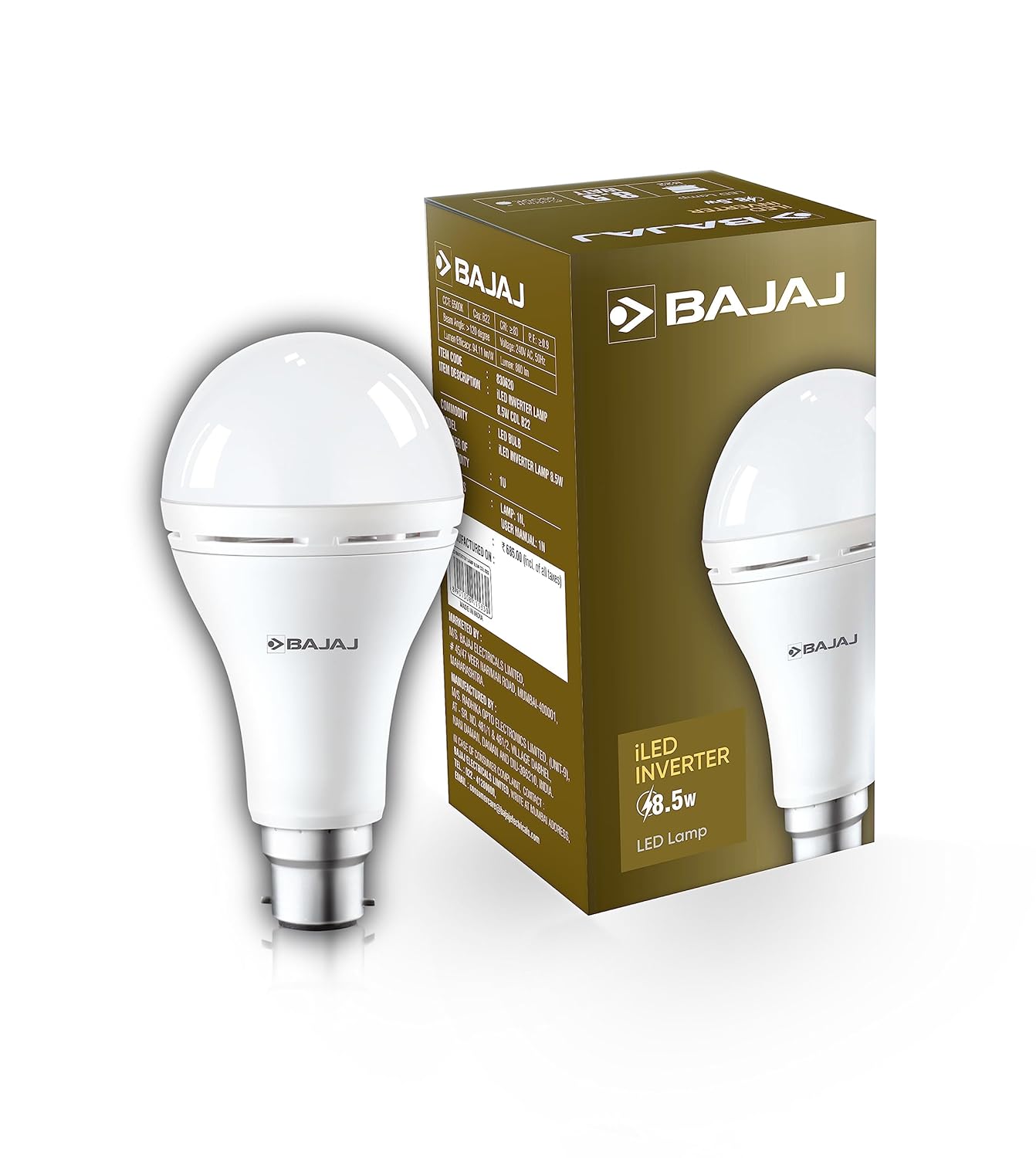 Bajaj LEDZ 8.5W Products On Mr-jatt-dj.com